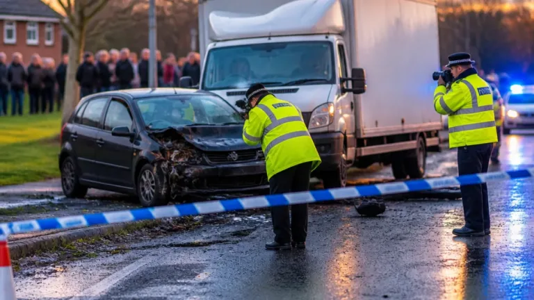 Man, 30, named after fatal crash on Shraley Brook Road as police appeal for witnesses