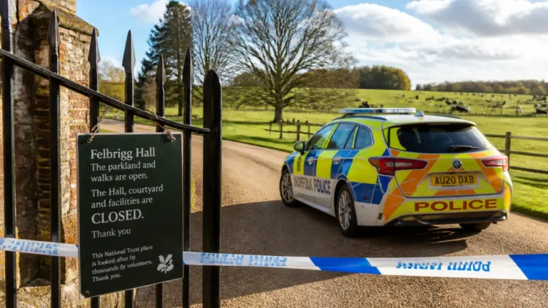 Man in his 70s dies after cattle incident at Felbrigg Hall as police and HSE investigate