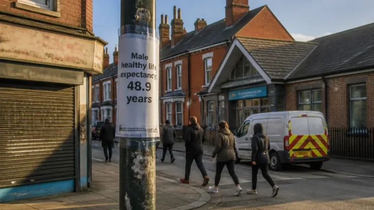 Men in parts of Nottingham expected to enjoy just 48.9 years of healthy life, council vows action