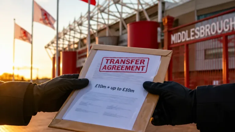 Middlesbrough agree deal that could make Will Lankshear club record signing