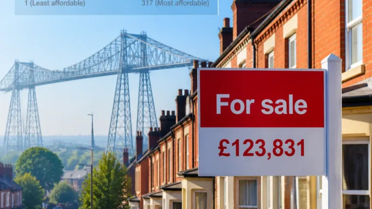 Middlesbrough named UK’s best town for first-time buyers in new affordability index