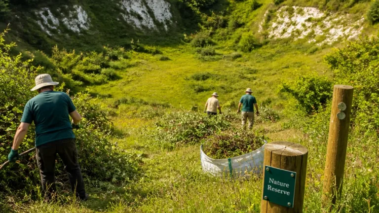Mystery donor secures former chalk pits near Maidstone for Kent Wildlife Trust