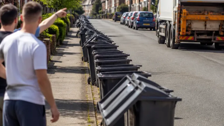 Nearly 900 wheelie bins left uncollected after council enforces closed-lid rule