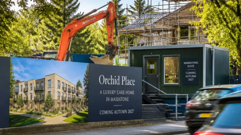 New 67‑bed care home 'Orchid Place' set for Hermitage Lane in Maidstone