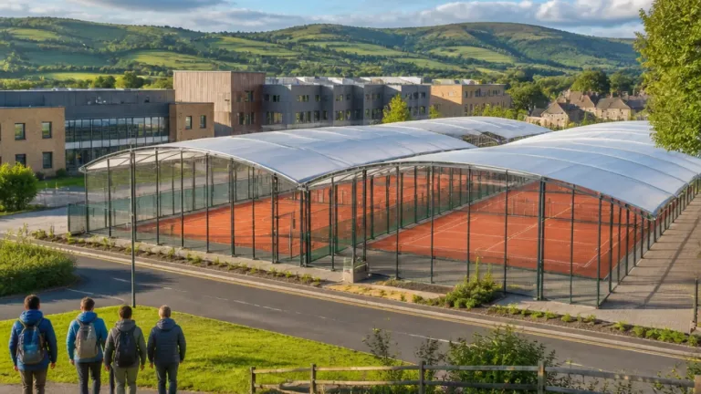 New indoor tennis and padel centre to open at Galashiels Academy in Scottish Borders