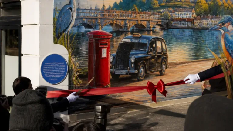 New mural unveiled at 20 Hill Street celebrates Richmond’s heritage, wildlife and community
