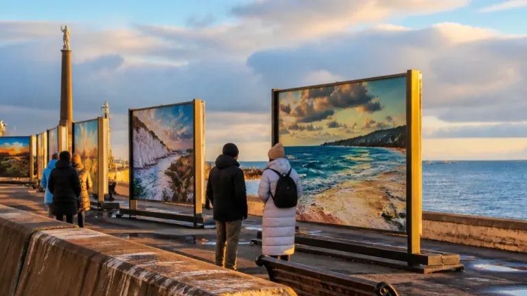 New seafront outdoor gallery to display work by two Portsmouth artists for four months