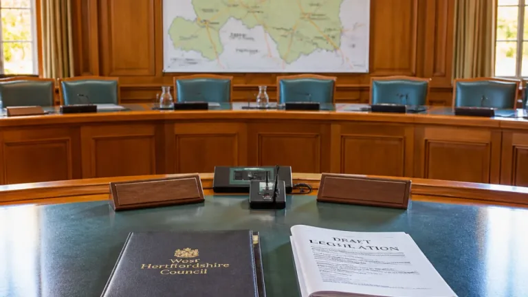 New unitary to be called West Hertfordshire after local leaders' intervention
