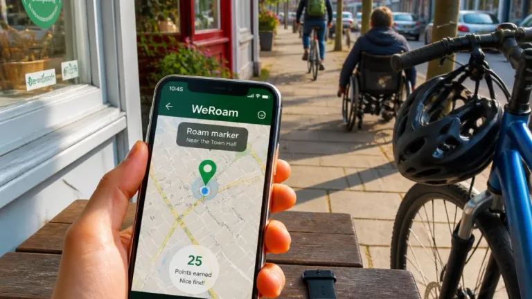 New WeRoam app in Kent rewards walking, wheeling and cycling with points and prizes