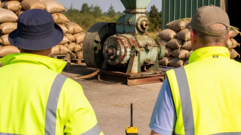 Norfolk invention from 1970s revived to help farmers combat drought-dry grain