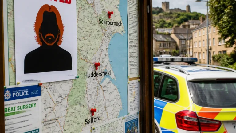 North Yorkshire police hunt man wanted for breaching sex‑offender notification rules