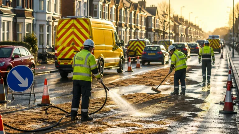 Oil spill closes roads in Bootle as council teams work to reopen carriageways