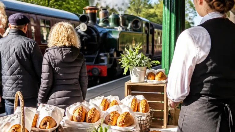 Oldham bakery HMPasties supplies East Lancashire Railway in new social enterprise tie-up
