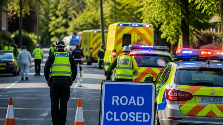 Person taken to major trauma centre after crash closes Long Lane, Croydon