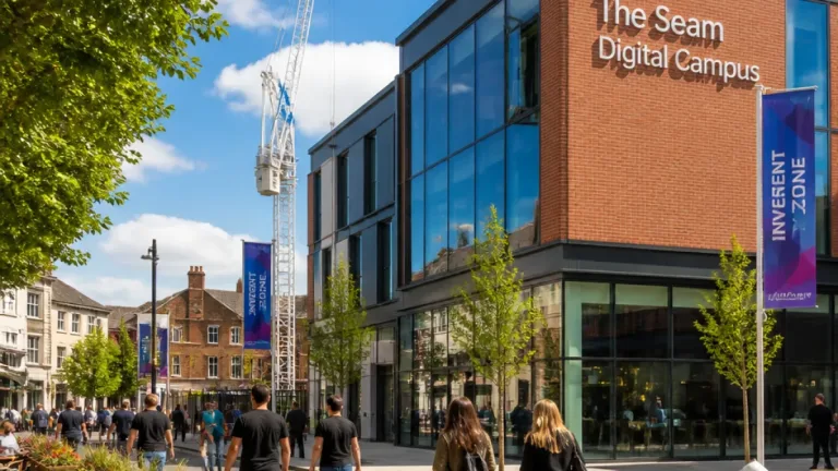 Phase one of The Seam Digital Campus completes as Barnsley advances town-centre regeneration