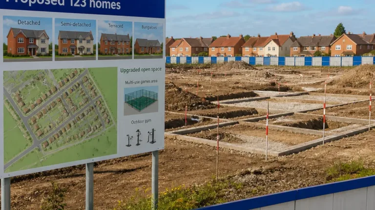 Plans for 123 new homes in Mansfield's Ladybrook put forward by Persimmon