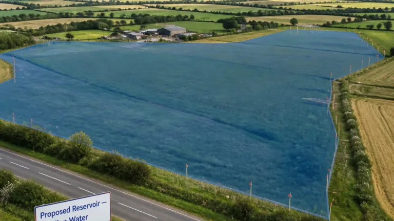 Plans for £4.2bn reservoir near Sleaford aim to secure Lincolnshire’s water future