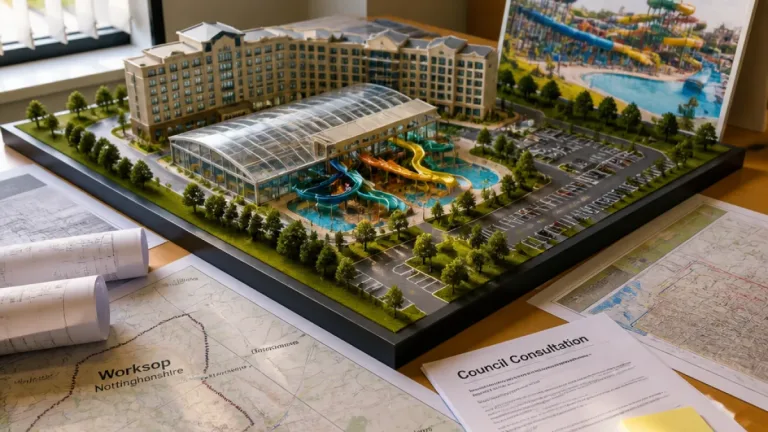 Plans for 512-bed indoor water park near Worksop promise hundreds of jobs and 500,000 visitors a year