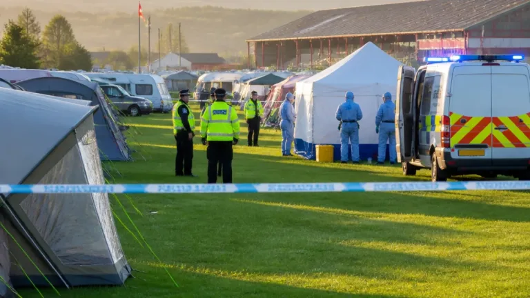 Police make three arrests after death at Royal Welsh Show campsite