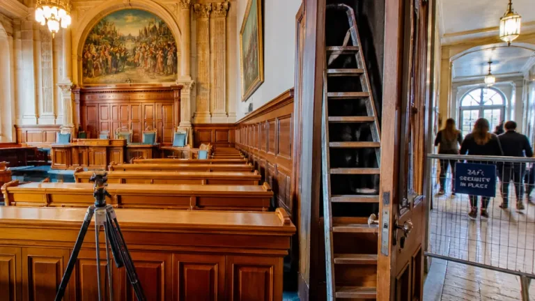 Police probe after footage shows men inside Wakefield’s historic County Hall
