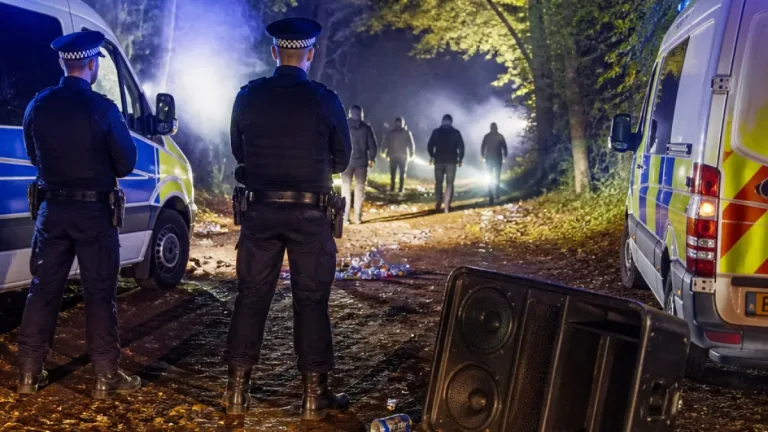Police shut down illegal rave in woods near West Drayton during early hours