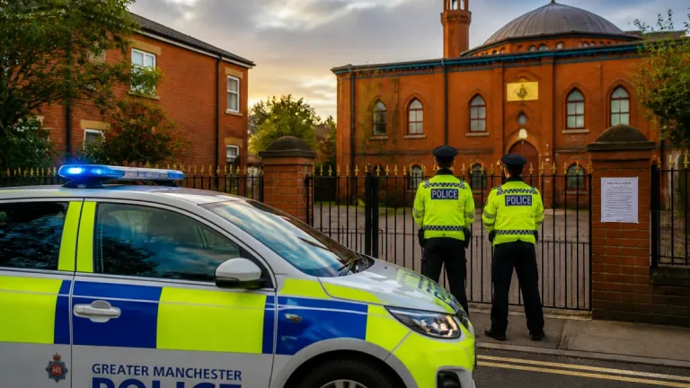 Police step up patrols in Oldham after mosque issues vigilance alert