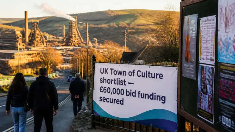 Port Talbot and Afan Valley make UK Town of Culture shortlist, securing £60k bid funding