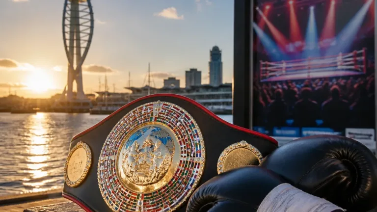 Portsmouth boxer Mark Chamberlain wins IBO title with 10th‑round stoppage in Dublin