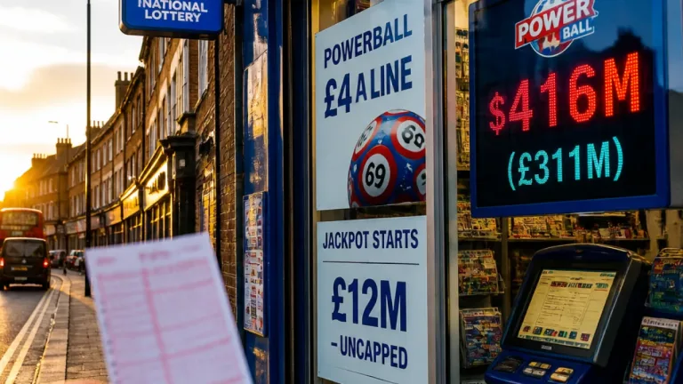 Powerball to debut in UK this week with £4 entry and uncapped jackpots