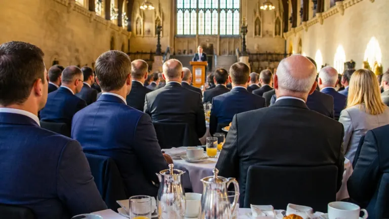 Prayer breakfast in Westminster draws MPs and peers to reflect on hope and public service