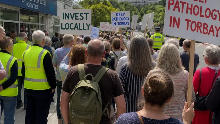 Protest planned in Torquay as campaigners oppose plans to relocate Torbay Hospital pathology services