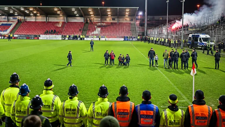 PSNI opens probe after crowd trouble halts Europa League tie at Brandywell