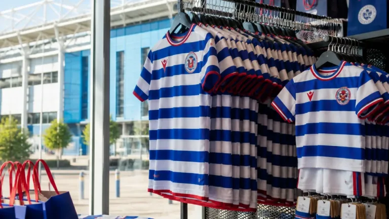Reading FC reveal new hooped home kit with red trim and two front sponsors