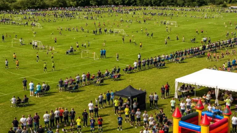 Record turnout as Caerphilly girls’ football festival attracts over 3,600 people