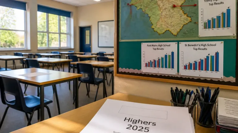 Renfrewshire schools score strongly in 2025 Highers as four secondaries top local list
