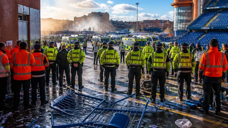 Review finds near-misses of 'crushing' and 'life‑threatening' violence at Ibrox cup tie