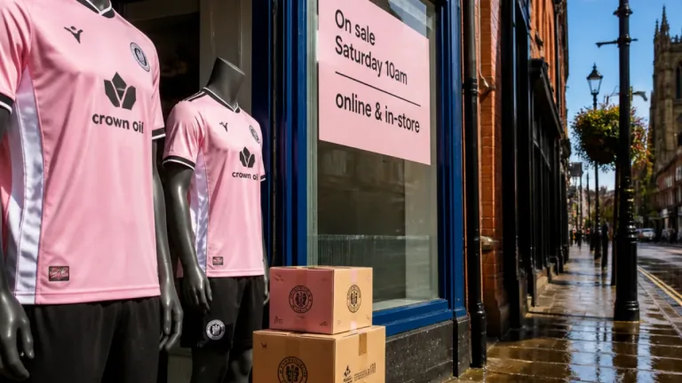 Rochdale AFC unveil pink away strip as new kit goes on sale Saturday