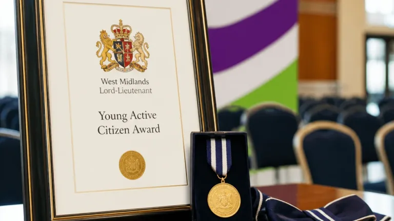 Sandwell student recognised by Lord-Lieutenant for outstanding civic service