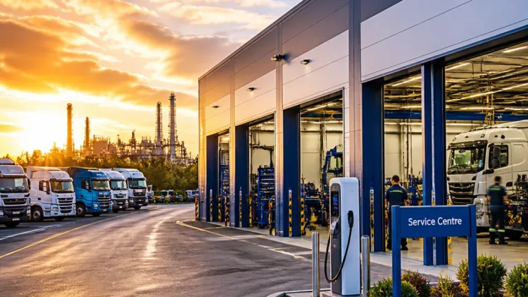 Scania opens new Stockton service centre, creating jobs and bigger workshop for Teesside
