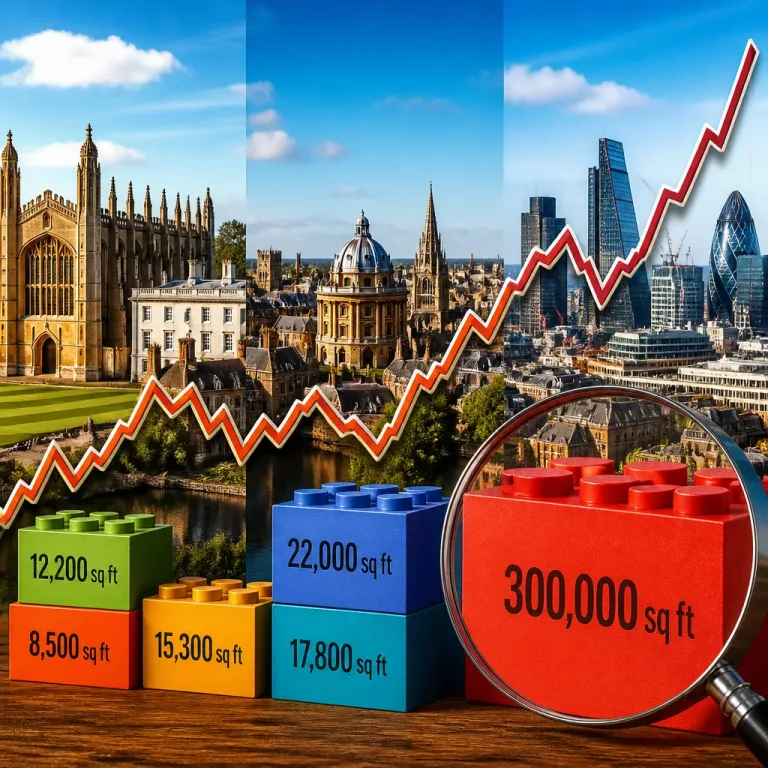 UK Golden Triangle life sciences market shows volatile quarter‑to‑quarter swings