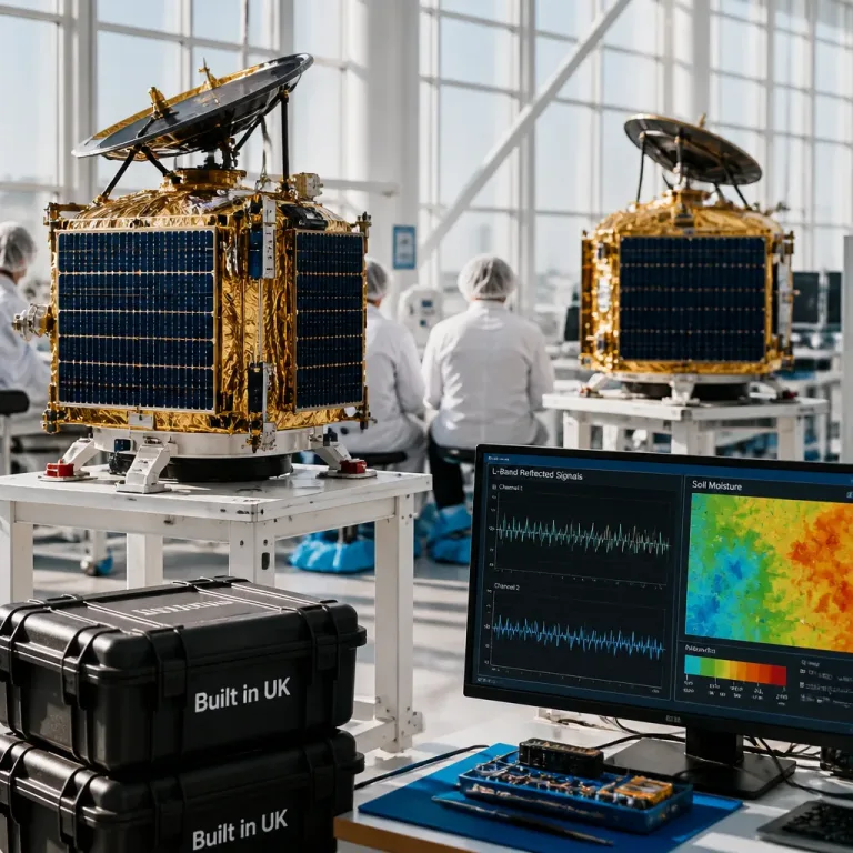 ESA’s HydroGNSS satellites begin full science operations, boosting UK-built GNSS‑R capabilities