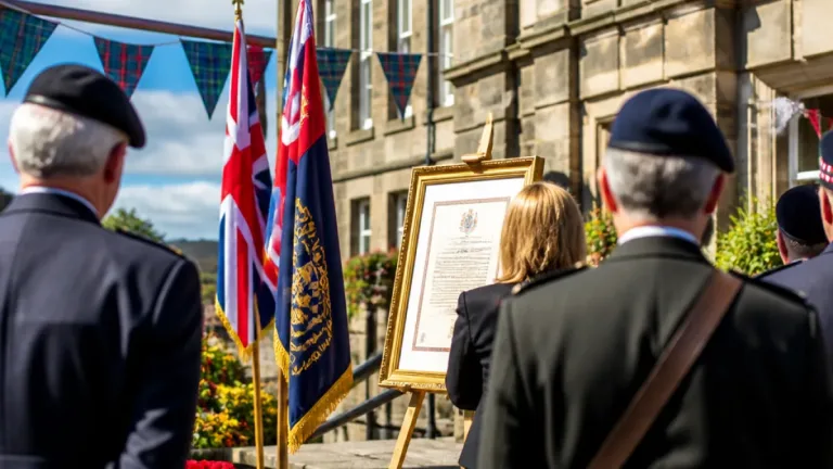 Scottish Borders Council awarded Gold for supporting Armed Forces and veterans