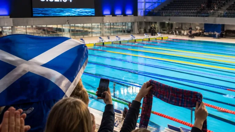 Sean McCann reaches 400m freestyle final as family cheer him on at Tollcross