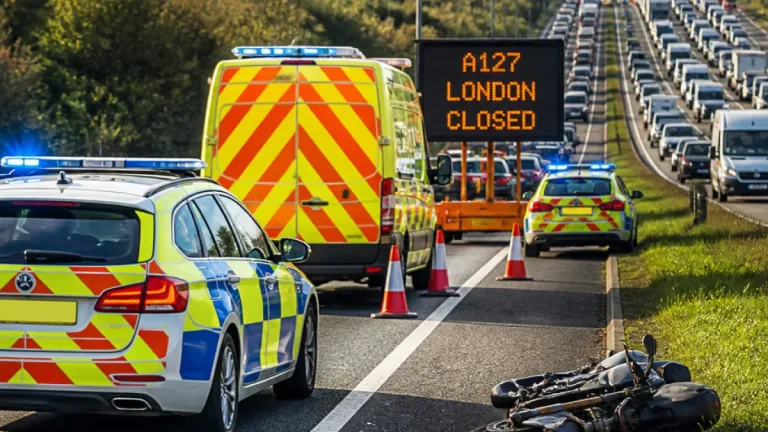 Serious A127 motorbike crash near Rayleigh leaves man in his 20s fighting for life