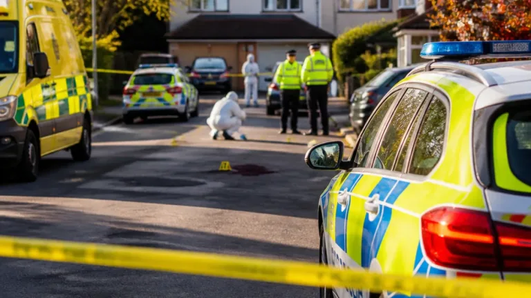 Shock in Prestwich after man stabbed on quiet cul-de-sac, two arrested