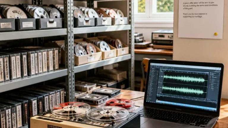 Six-figure grant to digitise Staffordshire’s at-risk sound recordings