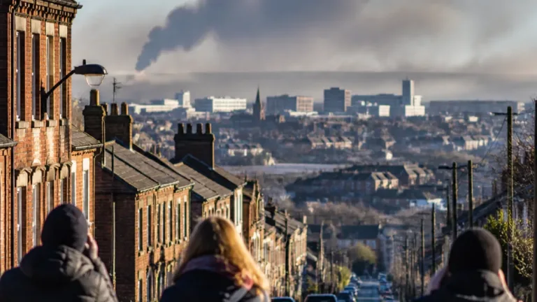 Smoke from moorland blaze and foreign wildfires leaves Doncaster hazy and smelling of smoke