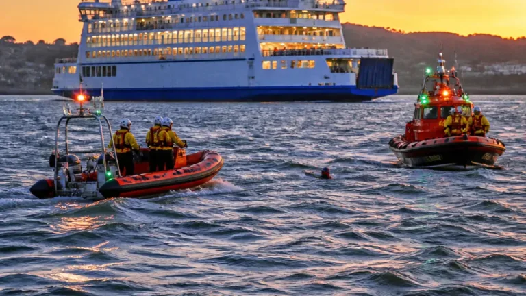 Solent swimmer prompts Coastguard response and Wightlink delay on Fishbourne route