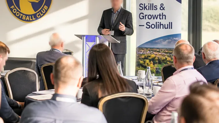 Solihull business leaders and MP meet to tackle skills gap and boost local growth