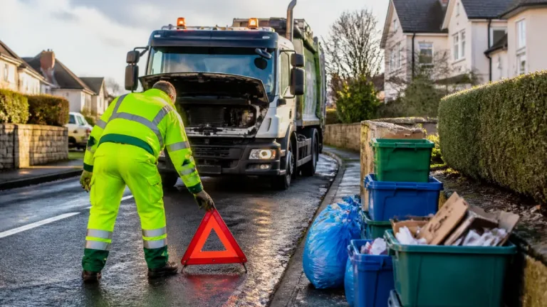 Somerset recycling rounds hit by vehicle faults across six towns